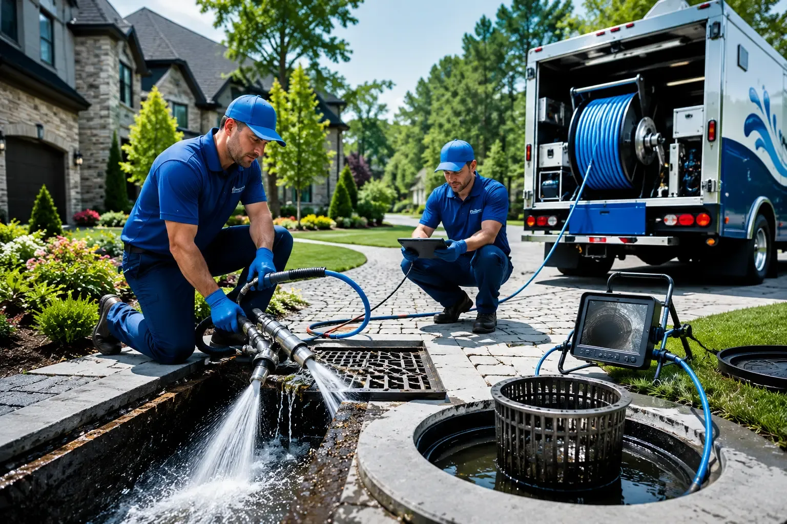 Local outdoor drain cleaning professionals in Bethel, MN